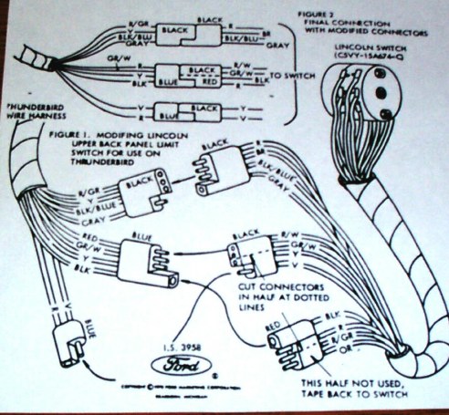 1966 Ford Thunderbird Convertible Top Wiring Diagram - Kelvinatrina